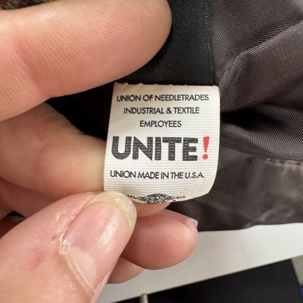 Ralph Lauren Blazer Womens 6 Paisley Wool Made USA Union Jacket Vintage 90s - Picture 5 of 9